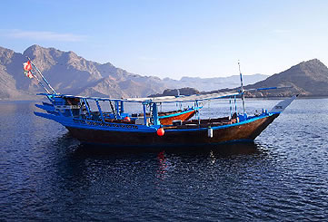 Full Day Dhow Cruise to Khor Sham with Dolphin Watching