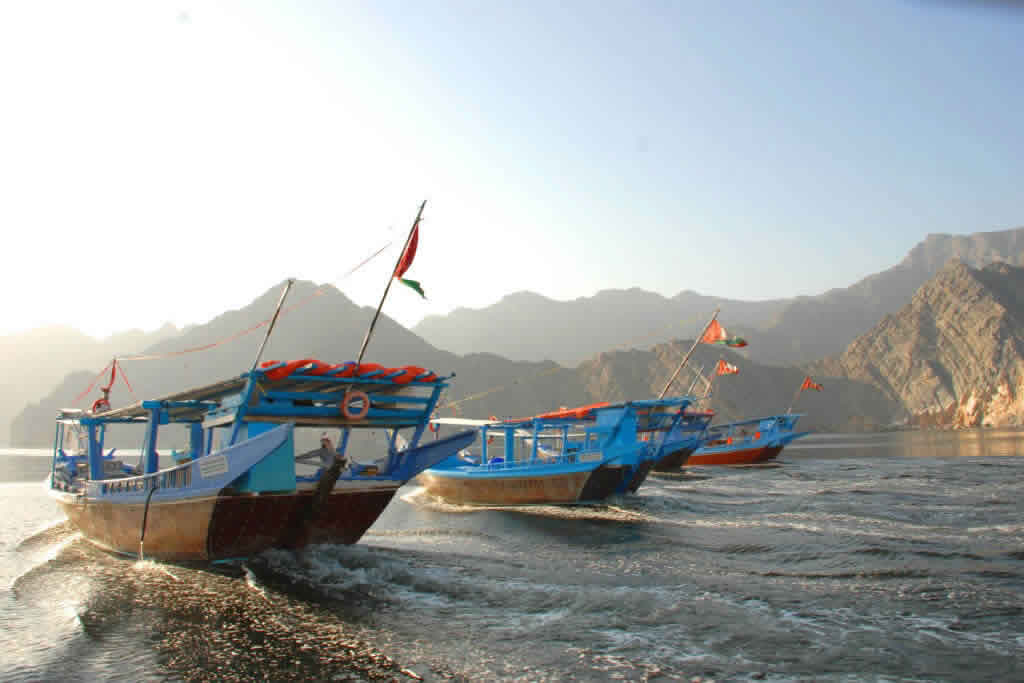 Full Day Dhow Cruise to Khor Sham with Dolphin Watching